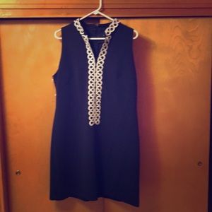 Navy blue dress